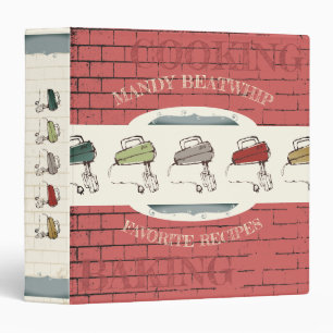 Classeur de la recette du livre de cuisine des bat