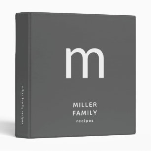 Classeur de la recette familiale personnalisée Mon