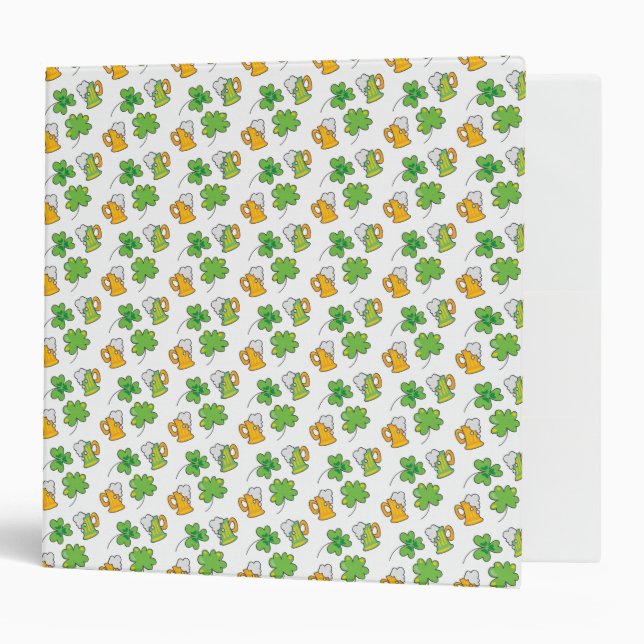 Classeur de la Saint-Patrick (Devant/intérieur)