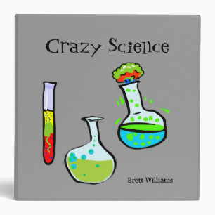 Classeur de la Science de la chimie du professeur