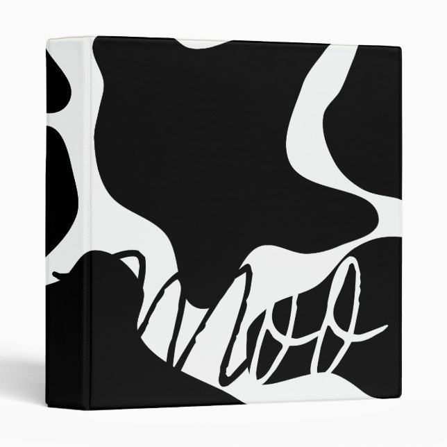 Classeur de la vache "MOO" Avery (Devant/Côté)