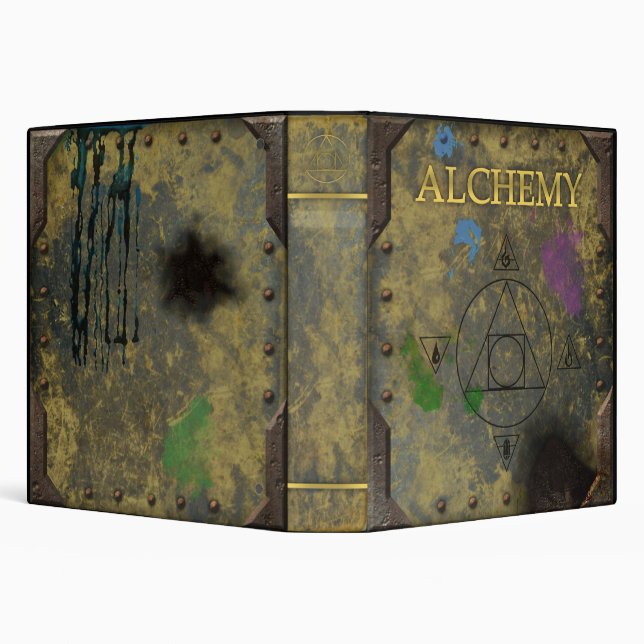 Classeur de laboratoire d'alchimie 1,5" (Arrière-plan)