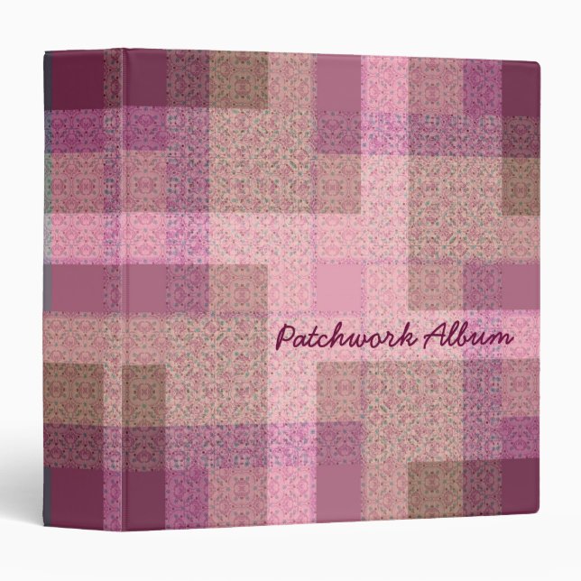 Classeur de l'album de  de l'album de Patchwork Co (Devant/Côté)