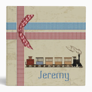Classeur de l'album de l'enfant de train de Choo