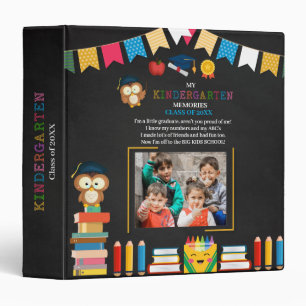 Classeur de l'album photo de la maternelle