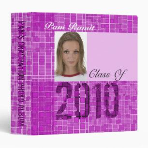 Classeur de l'album photos d'obtention du diplôme