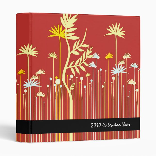 Classeur de l'année 2010 civile (Devant/Côté)