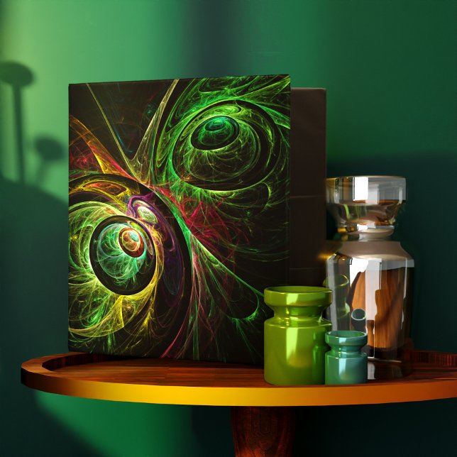 Classeur de l'art Abstrait OEil aux yeux (Eye to Eye Abstract Art Binder)