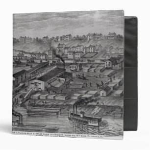 Classeur 'De l'atlas illustré de l'Ohio supérieur