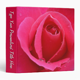 Classeur de l'école de Rose rose Classeur rose cha