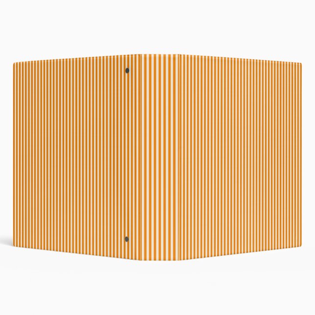 Classeur de l'école Orange & White Stripe (Arrière-plan)