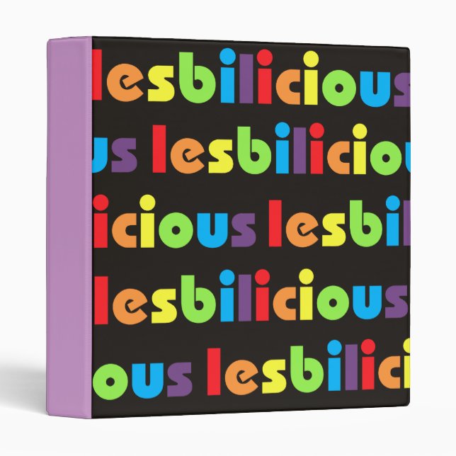 Classeur de Lesbilicious (bannière) (Devant/Côté)