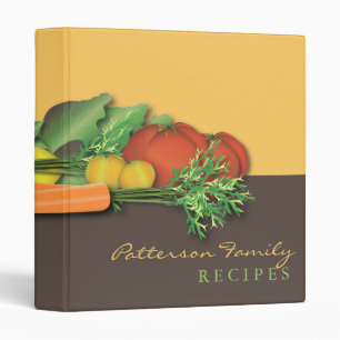 Classeur de livre de cuisine de recette de famille