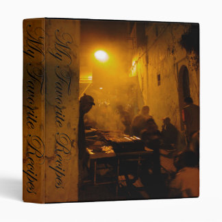 Classeur de livre de cuisine de Vieux Monde