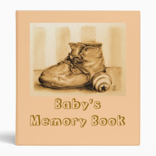 Classeur "de livre de la mémoire du bébé"