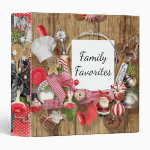 Classeur de livre de recette de favoris de famille