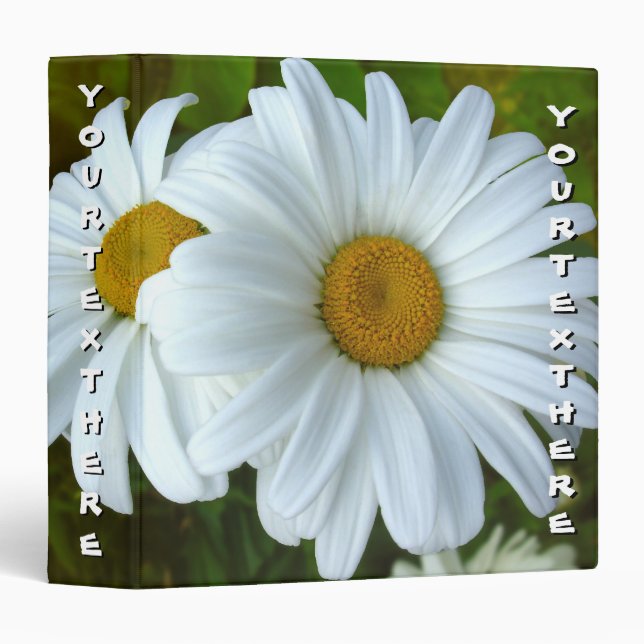 Classeur de livre de recette de Personized de (Devant/Côté)