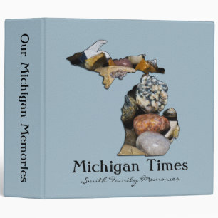 Classeur de livres à scandale du Michigan (2 pouce