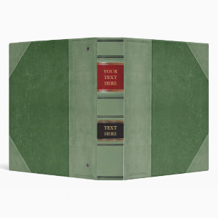 Classeur de livres juridiques verts