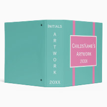 Classeur de l'oeuvre d'enfant