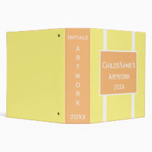 Classeur de l'oeuvre d'enfant