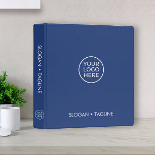 Classeur de logo d'entreprise de texte personnalis
