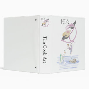 Classeur de logo Tim Cook Art