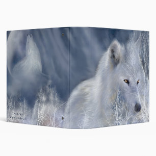 Classeur de loup blanc