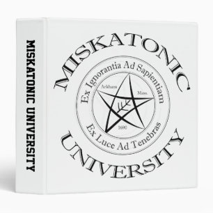 Classeur de l'Université Miskatonic 1,5 pouces
