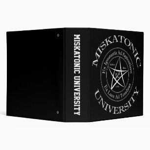 Classeur de l'Université Miskatonic 2"