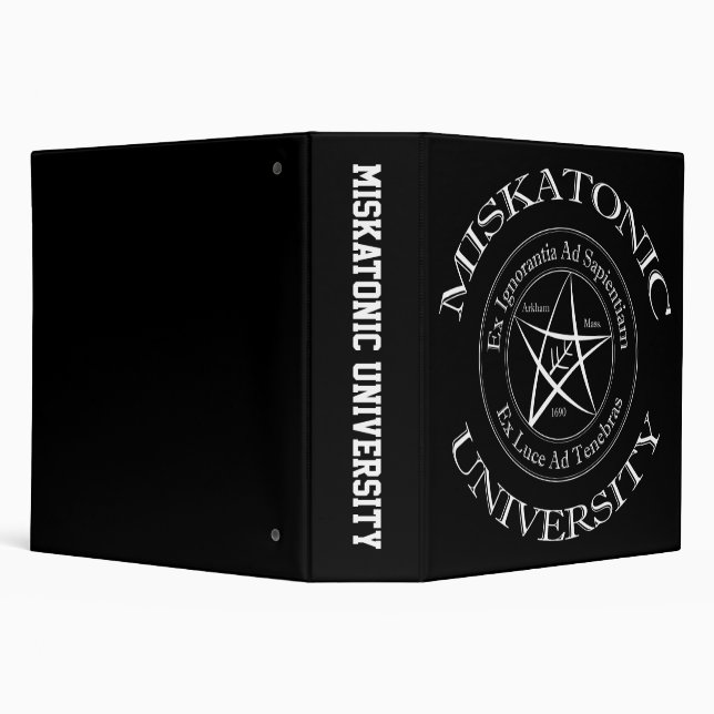Classeur de l'Université Miskatonic 2" (Arrière-plan)