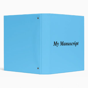 Classeur de manuscrit