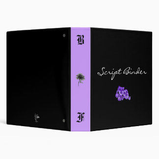 Classeur de manuscrit de forêt noire (pourpre)