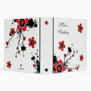 Classeur de mariage de fleurs de cerisier