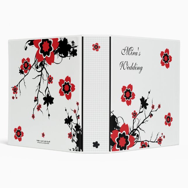 Classeur de mariage de fleurs de cerisier (Arrière-plan)