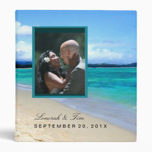 Classeur de mariage de plage