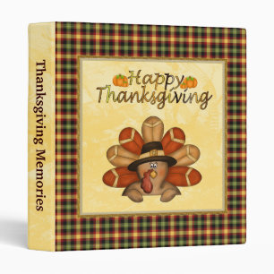 Classeur de mémoire de thanksgiving