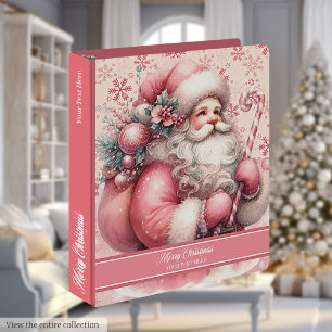 Classeur de mémoire Pink Santa Claus