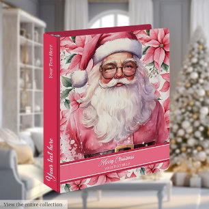 Classeur de mémoire Pink Santa Claus