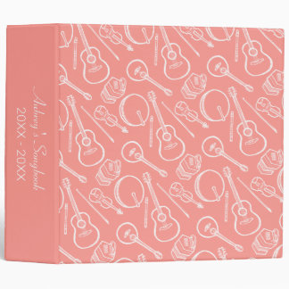 Classeur de Motif d'instrument de musique irlandai