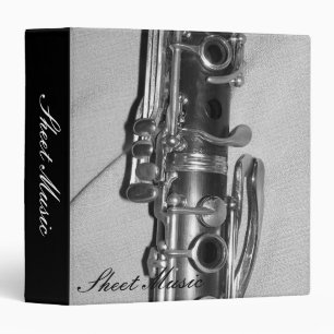 Classeur de musique Clarinet Sheet