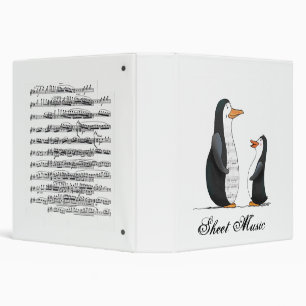 Classeur de musique de feuille