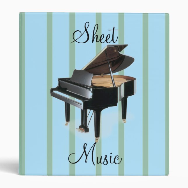 Classeur de musique de feuille (Devant)