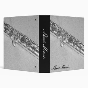 Classeur de musique de feuille de cannelure