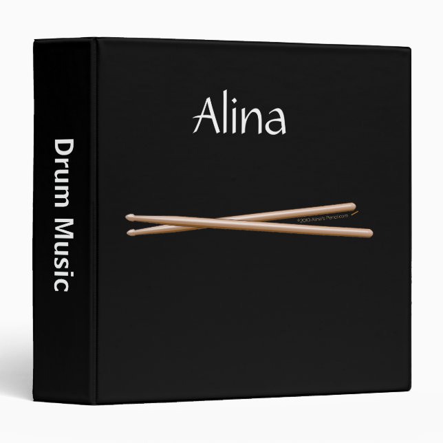 Classeur de musique de pilon pour les batteurs ou (Devant/Côté)