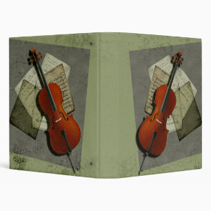 Classeur de musique de violoncelle