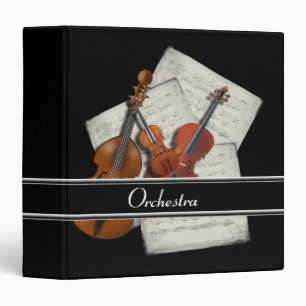 Classeur de musique d'orchestre