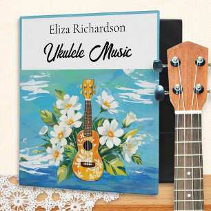 Classeur de musique instrument de musique ukulele 