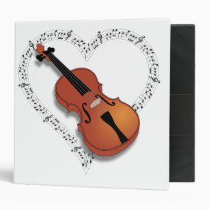 Classeur de musique violon