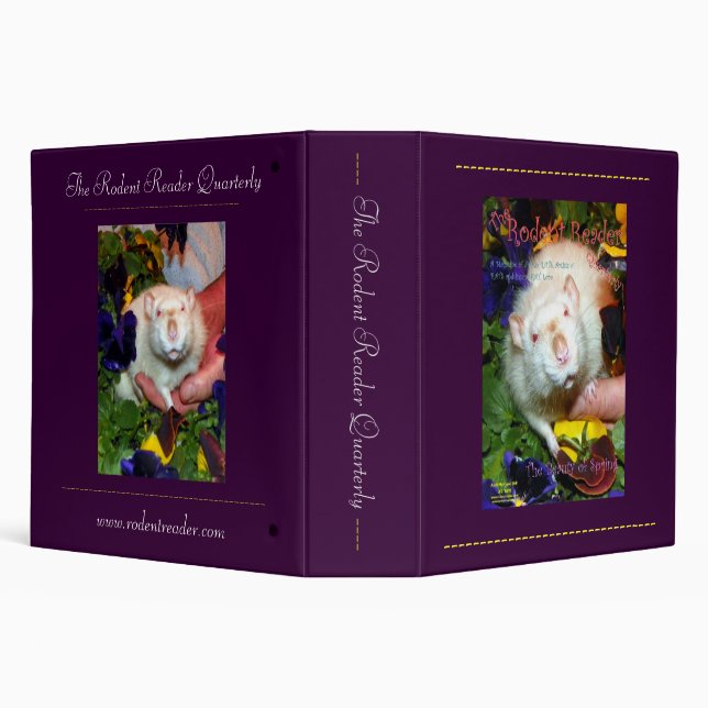 Classeur de Nehemiah de rat d'animal familier -- (Arrière-plan)